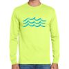 Cotton/Poly Long Sleeve Wicking T Shirt Thumbnail