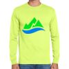 Cotton/Poly Long Sleeve Wicking T Shirt Thumbnail