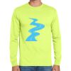 Cotton/Poly Long Sleeve Wicking T Shirt Thumbnail