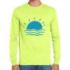 Cotton/Poly Long Sleeve Wicking T Shirt Thumbnail