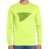 Cotton/Poly Long Sleeve Wicking T Shirt Thumbnail