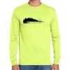 Cotton/Poly Long Sleeve Wicking T Shirt Thumbnail