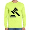 Cotton/Poly Long Sleeve Wicking T Shirt Thumbnail