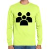 Cotton/Poly Long Sleeve Wicking T Shirt Thumbnail