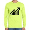 Cotton/Poly Long Sleeve Wicking T Shirt Thumbnail