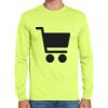 Cotton/Poly Long Sleeve Wicking T Shirt Thumbnail