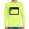 Cotton/Poly Long Sleeve Wicking T Shirt Thumbnail