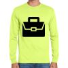 Cotton/Poly Long Sleeve Wicking T Shirt Thumbnail