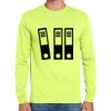 Cotton/Poly Long Sleeve Wicking T Shirt Thumbnail