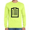 Cotton/Poly Long Sleeve Wicking T Shirt Thumbnail