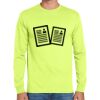 Cotton/Poly Long Sleeve Wicking T Shirt Thumbnail