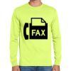 Cotton/Poly Long Sleeve Wicking T Shirt Thumbnail