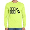 Cotton/Poly Long Sleeve Wicking T Shirt Thumbnail