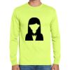 Cotton/Poly Long Sleeve Wicking T Shirt Thumbnail