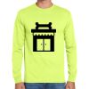 Cotton/Poly Long Sleeve Wicking T Shirt Thumbnail