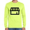 Cotton/Poly Long Sleeve Wicking T Shirt Thumbnail
