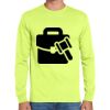 Cotton/Poly Long Sleeve Wicking T Shirt Thumbnail