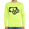 Cotton/Poly Long Sleeve Wicking T Shirt Thumbnail