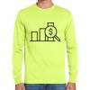 Cotton/Poly Long Sleeve Wicking T Shirt Thumbnail