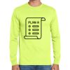 Cotton/Poly Long Sleeve Wicking T Shirt Thumbnail
