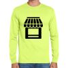 Cotton/Poly Long Sleeve Wicking T Shirt Thumbnail