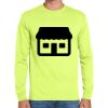 Cotton/Poly Long Sleeve Wicking T Shirt Thumbnail