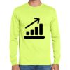Cotton/Poly Long Sleeve Wicking T Shirt Thumbnail