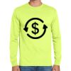 Cotton/Poly Long Sleeve Wicking T Shirt Thumbnail