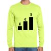 Cotton/Poly Long Sleeve Wicking T Shirt Thumbnail