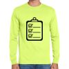 Cotton/Poly Long Sleeve Wicking T Shirt Thumbnail