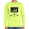 Cotton/Poly Long Sleeve Wicking T Shirt Thumbnail