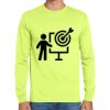 Cotton/Poly Long Sleeve Wicking T Shirt Thumbnail