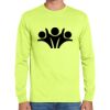 Cotton/Poly Long Sleeve Wicking T Shirt Thumbnail