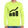 Cotton/Poly Long Sleeve Wicking T Shirt Thumbnail