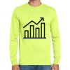 Cotton/Poly Long Sleeve Wicking T Shirt Thumbnail