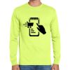 Cotton/Poly Long Sleeve Wicking T Shirt Thumbnail