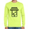 Cotton/Poly Long Sleeve Wicking T Shirt Thumbnail