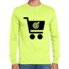 Cotton/Poly Long Sleeve Wicking T Shirt Thumbnail