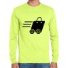 Cotton/Poly Long Sleeve Wicking T Shirt Thumbnail