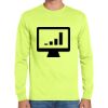 Cotton/Poly Long Sleeve Wicking T Shirt Thumbnail