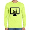Cotton/Poly Long Sleeve Wicking T Shirt Thumbnail