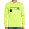 Cotton/Poly Long Sleeve Wicking T Shirt Thumbnail