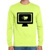 Cotton/Poly Long Sleeve Wicking T Shirt Thumbnail