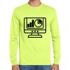 Cotton/Poly Long Sleeve Wicking T Shirt Thumbnail