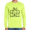 Cotton/Poly Long Sleeve Wicking T Shirt Thumbnail