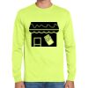 Cotton/Poly Long Sleeve Wicking T Shirt Thumbnail