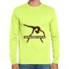 Cotton/Poly Long Sleeve Wicking T Shirt Thumbnail