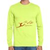 Cotton/Poly Long Sleeve Wicking T Shirt Thumbnail