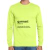 Cotton/Poly Long Sleeve Wicking T Shirt Thumbnail