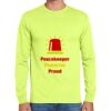 Cotton/Poly Long Sleeve Wicking T Shirt Thumbnail